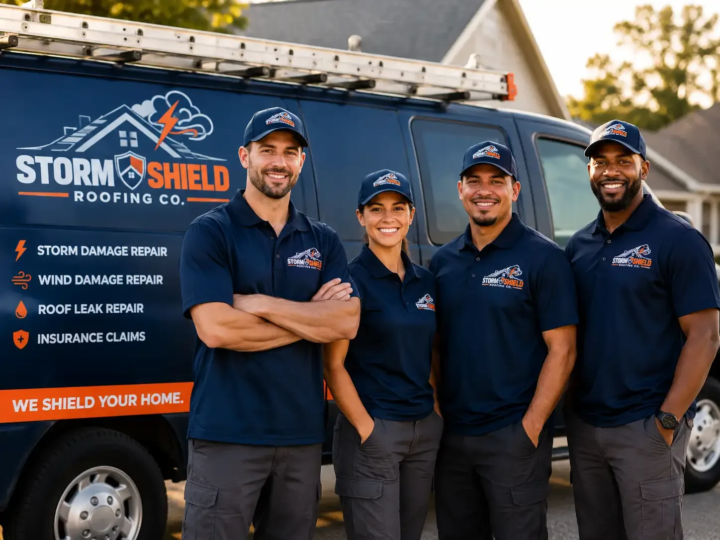 Storm Damage Roof Repair company in Rowland, PA